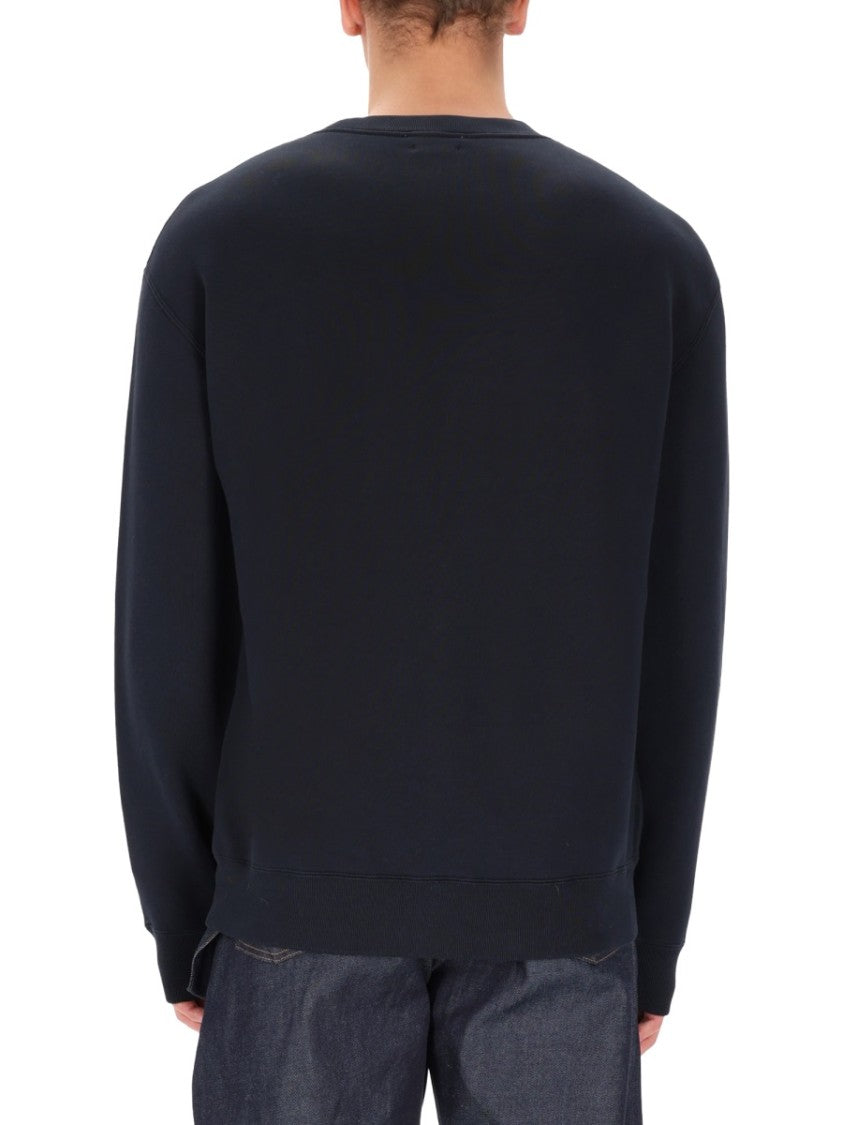 J. W. Anderson Anonymous Lovers Graphic Black Cotton Sweatshirt