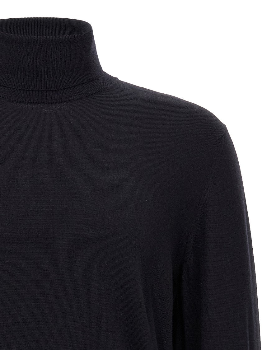 Zanone Wool Turtleneck Sweater