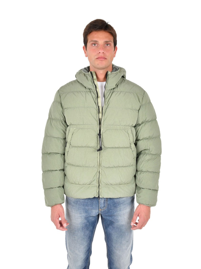 C.P. Company Padded Down Jacket With Goggle Lenses