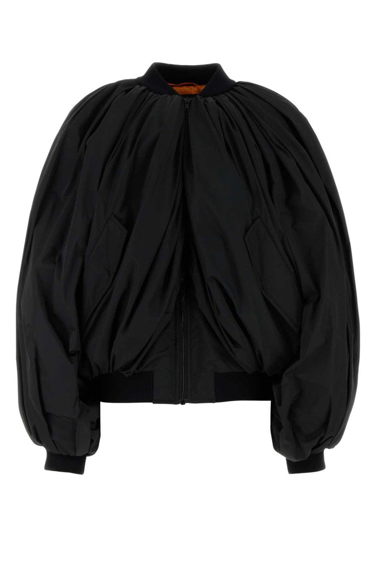 Balenciaga Black Polyester Padded Jacket