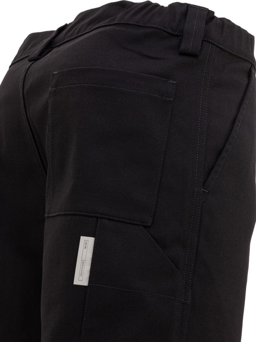 Gr10k Relaxed Fit Trousers With Mid-Rise Waist