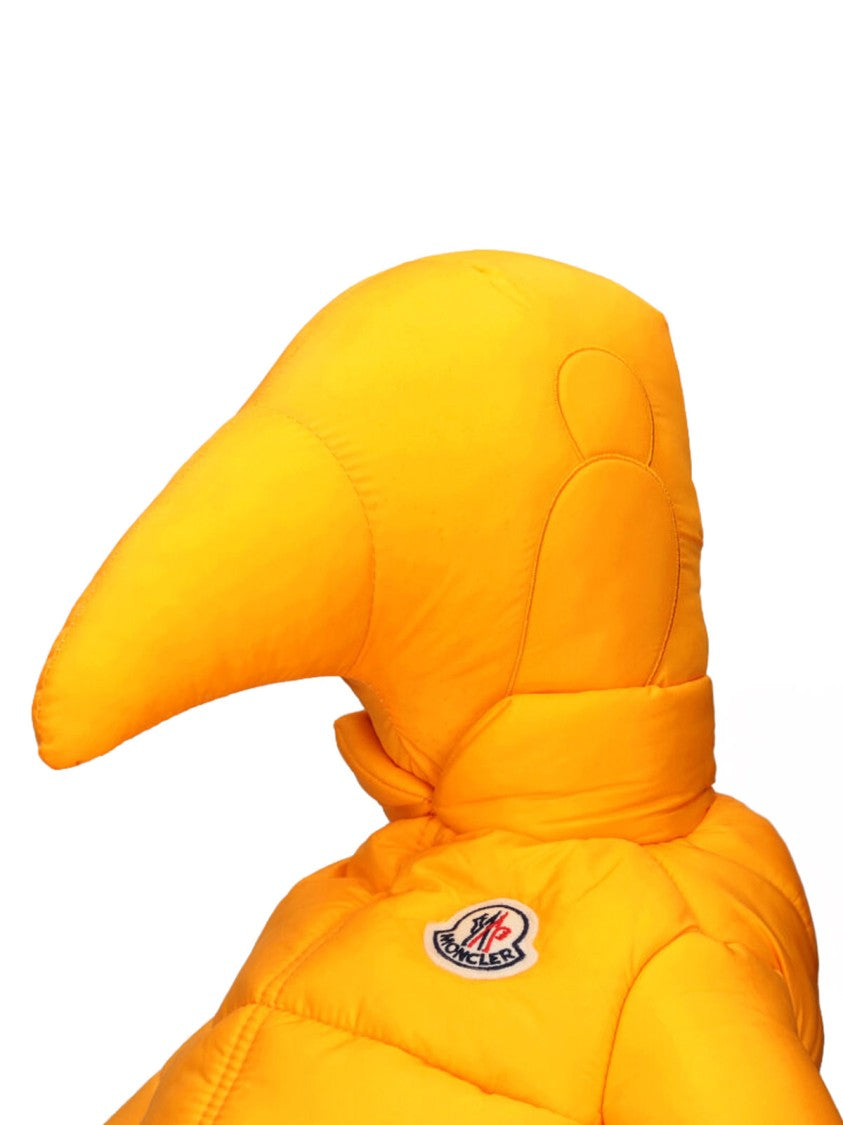 Moncler Yellow Monduck Padded Fabric Bag