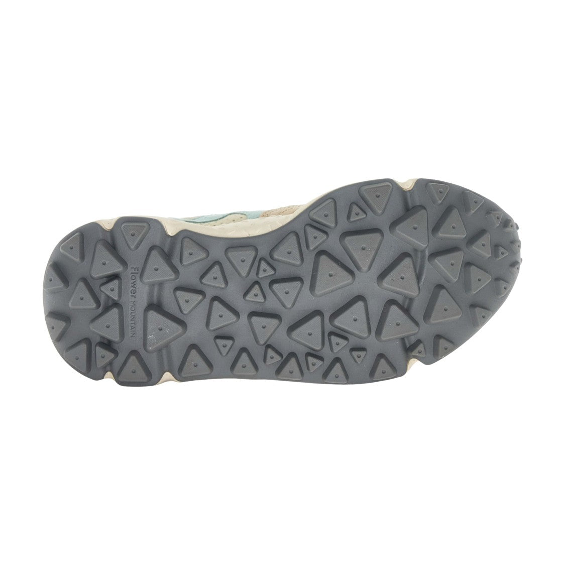 Flower Mountain Yamano 3 Sneaker In Beige Suede And Yellowish Canvas