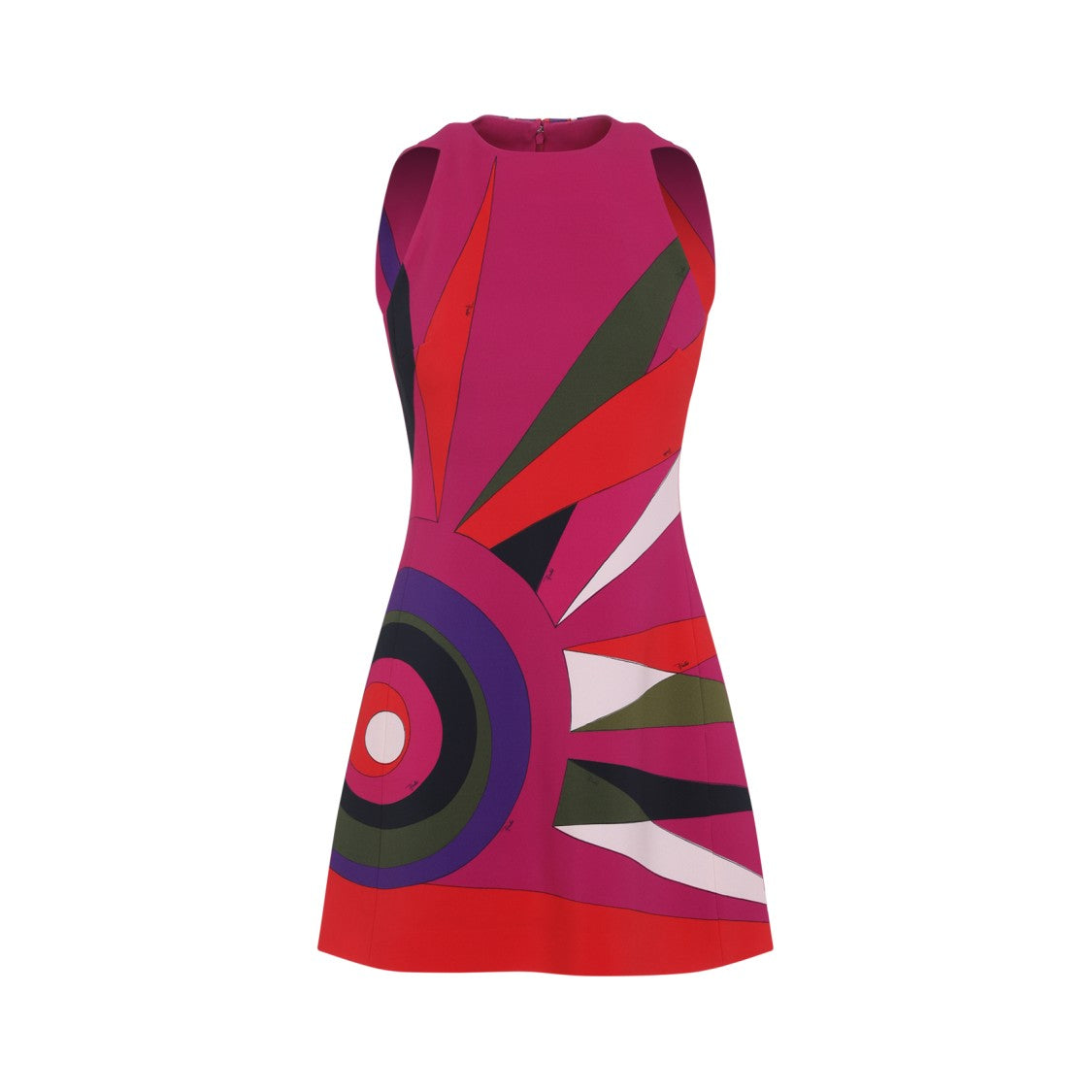 Pucci Multicolor Cady Mini Dress