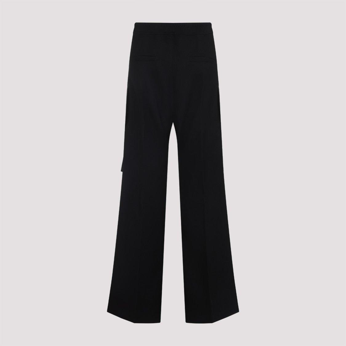 Rick Owens Wide-Leg Trousers With High Waist And Utility Pockets