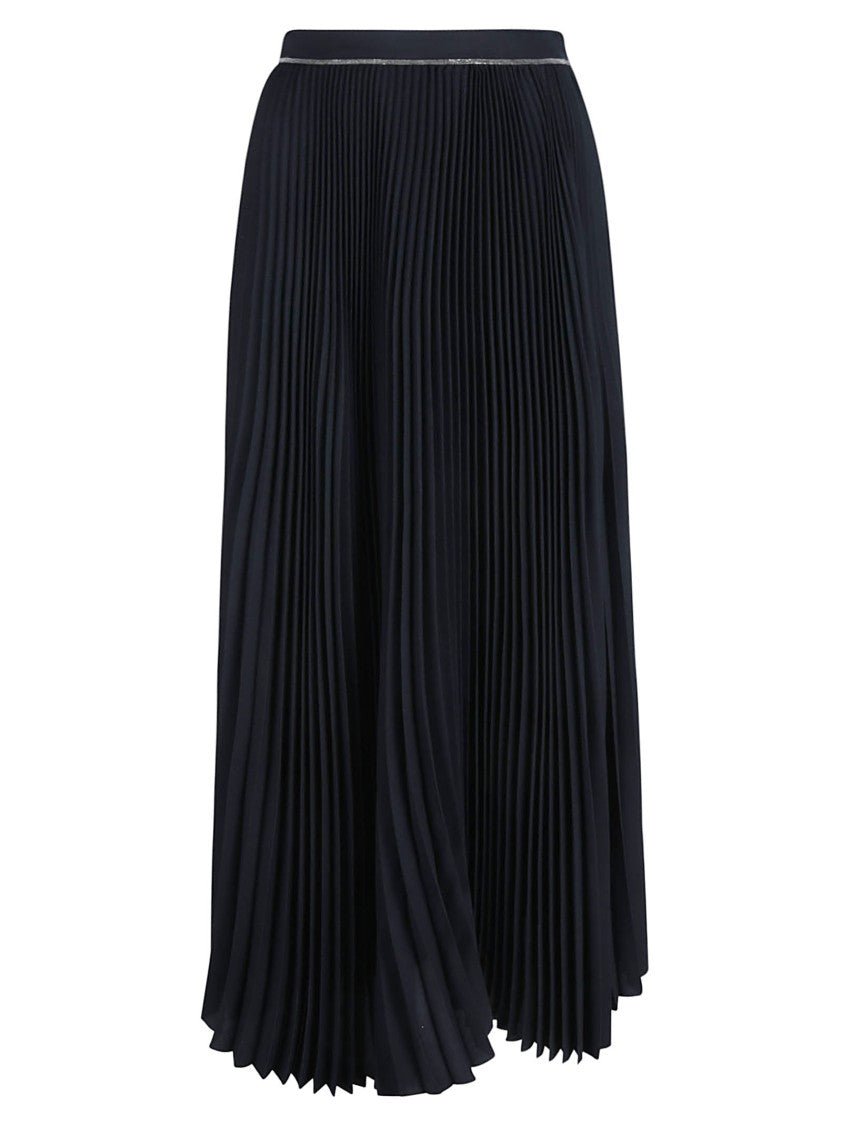 Fabiana Filippi Classic Minimalist Skirt With Refined Texture
