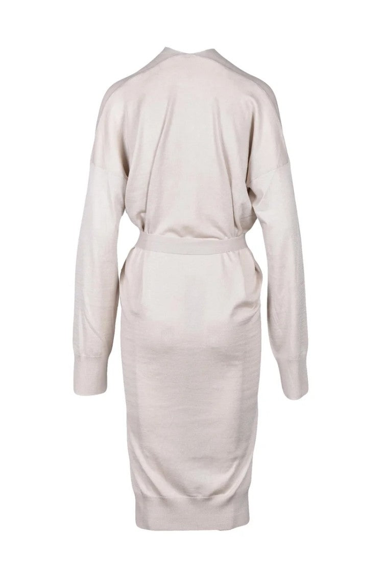 Wild Cashmere Long Cardigan Silk Cashmere - Beige