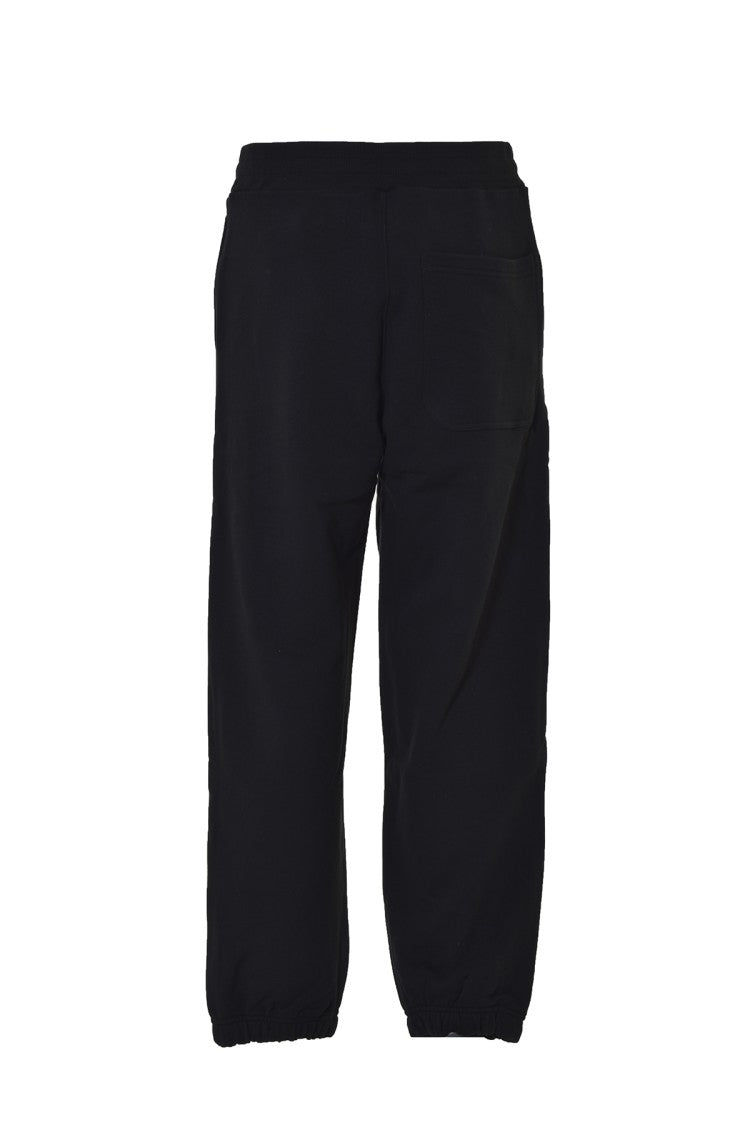 Msgm Black Cotton Sweatshirt Trousers