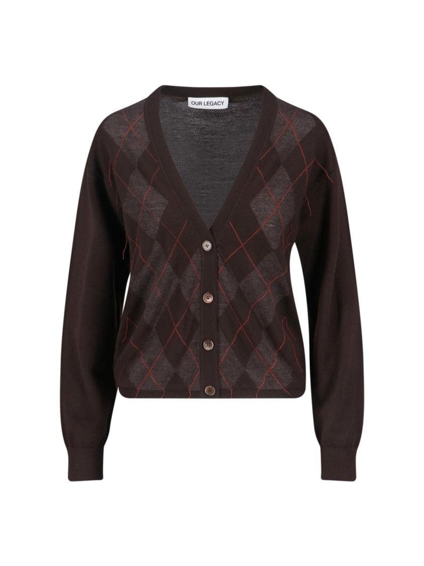 Our Legacy Ivy Cardigan – Brown