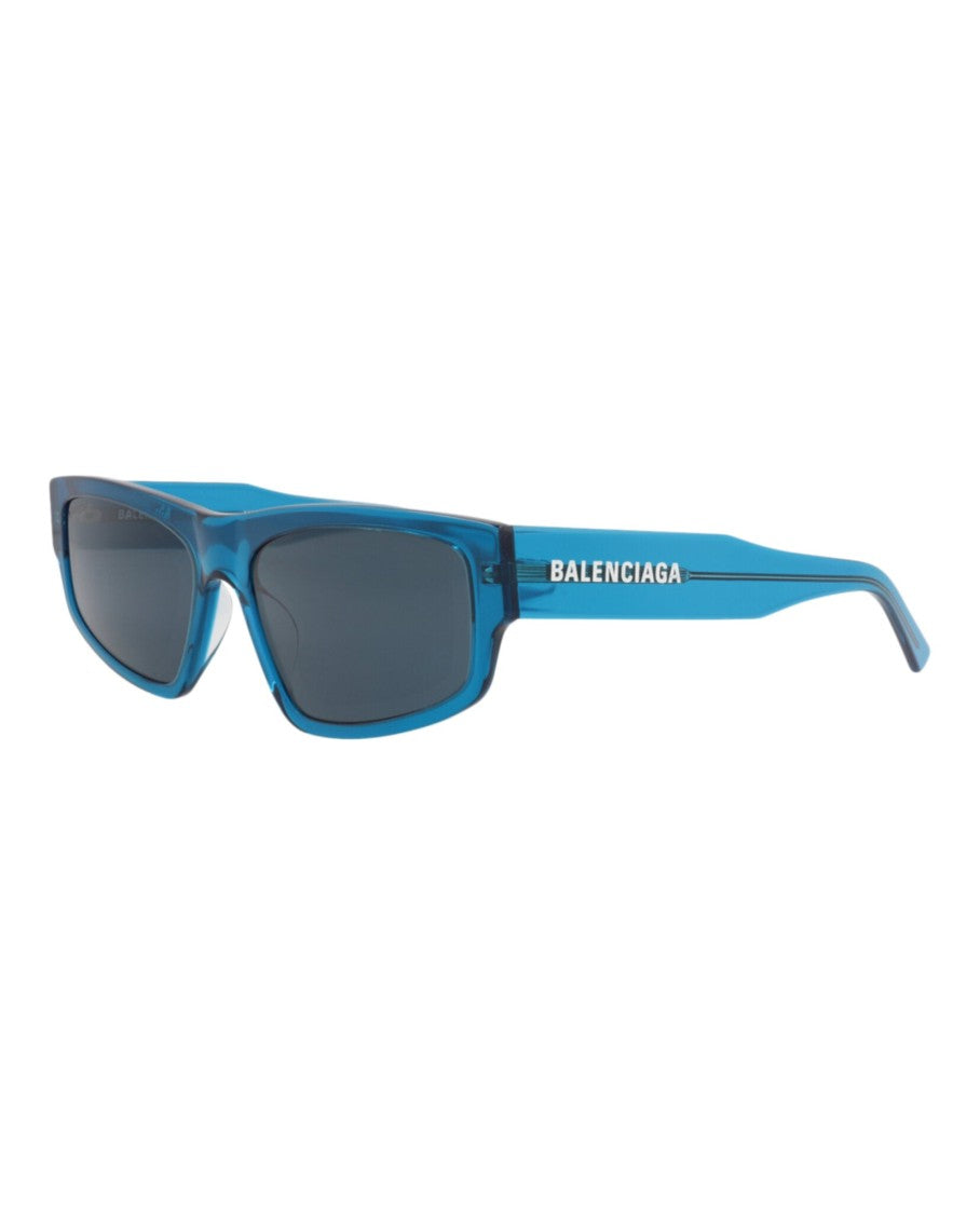 Balenciaga Square-Frame Recycled Acetate Sunglasses