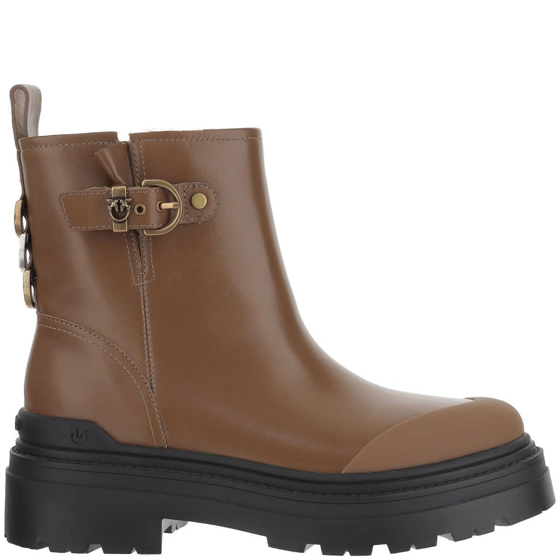 Pinko Mia 21 Leather Ankle Boots