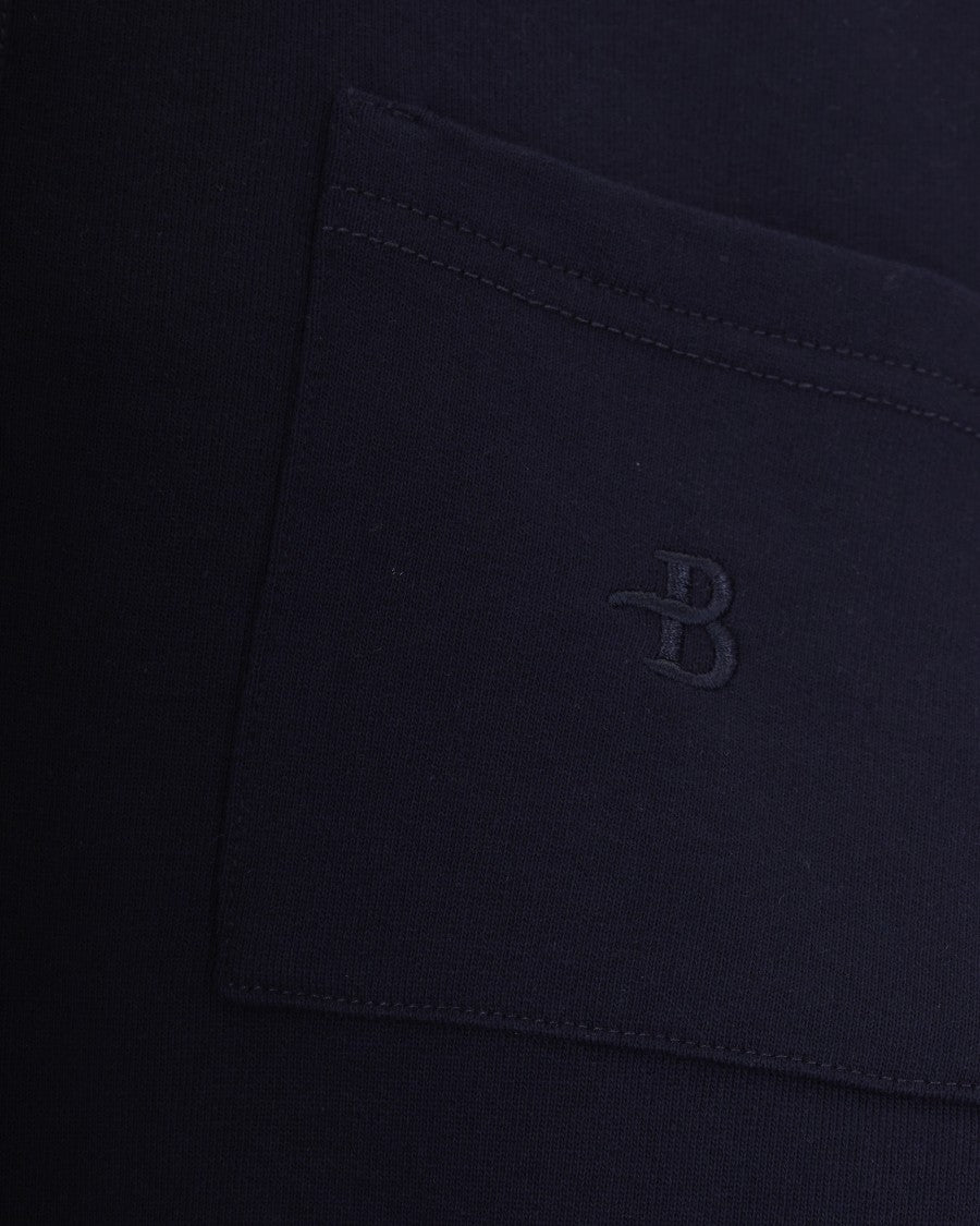 Ballantyne Technical Fabric Hoodie With Adjustable Features And Embroidered Detail