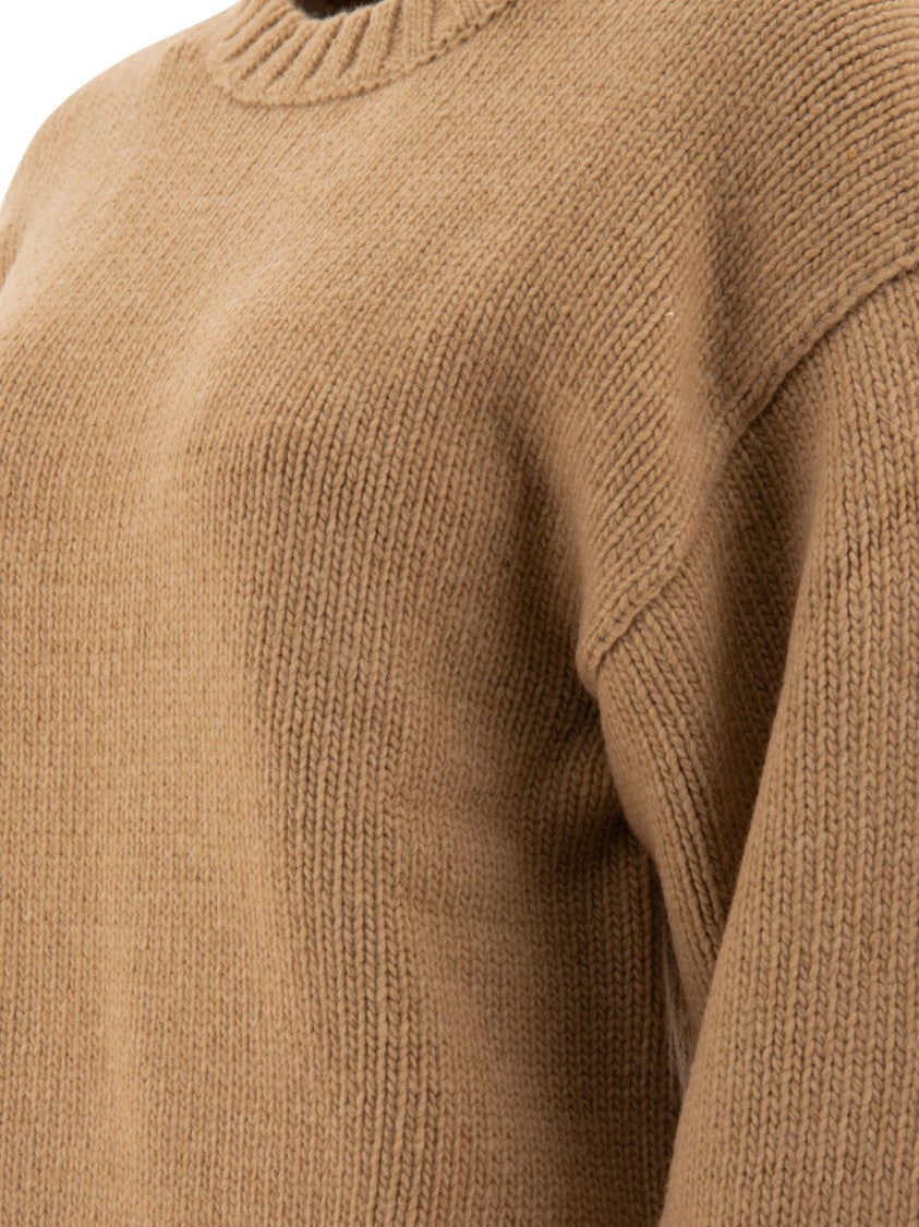 Ines De La Fressange Ribbed Merino Wool Sweater
