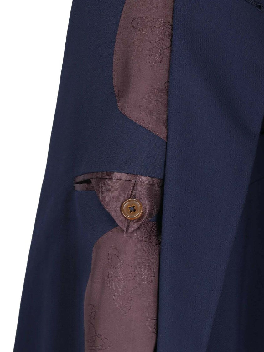 Vivienne Westwood Tailored Double-Breasted Classic Notch Lapel Blazer