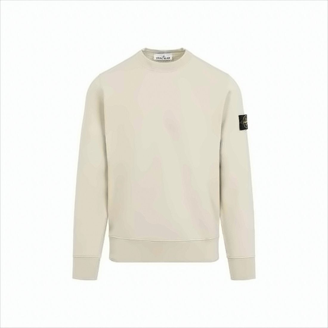 Stone Island Long-Sleeve Crewneck Shirt With And Distinctive Patch