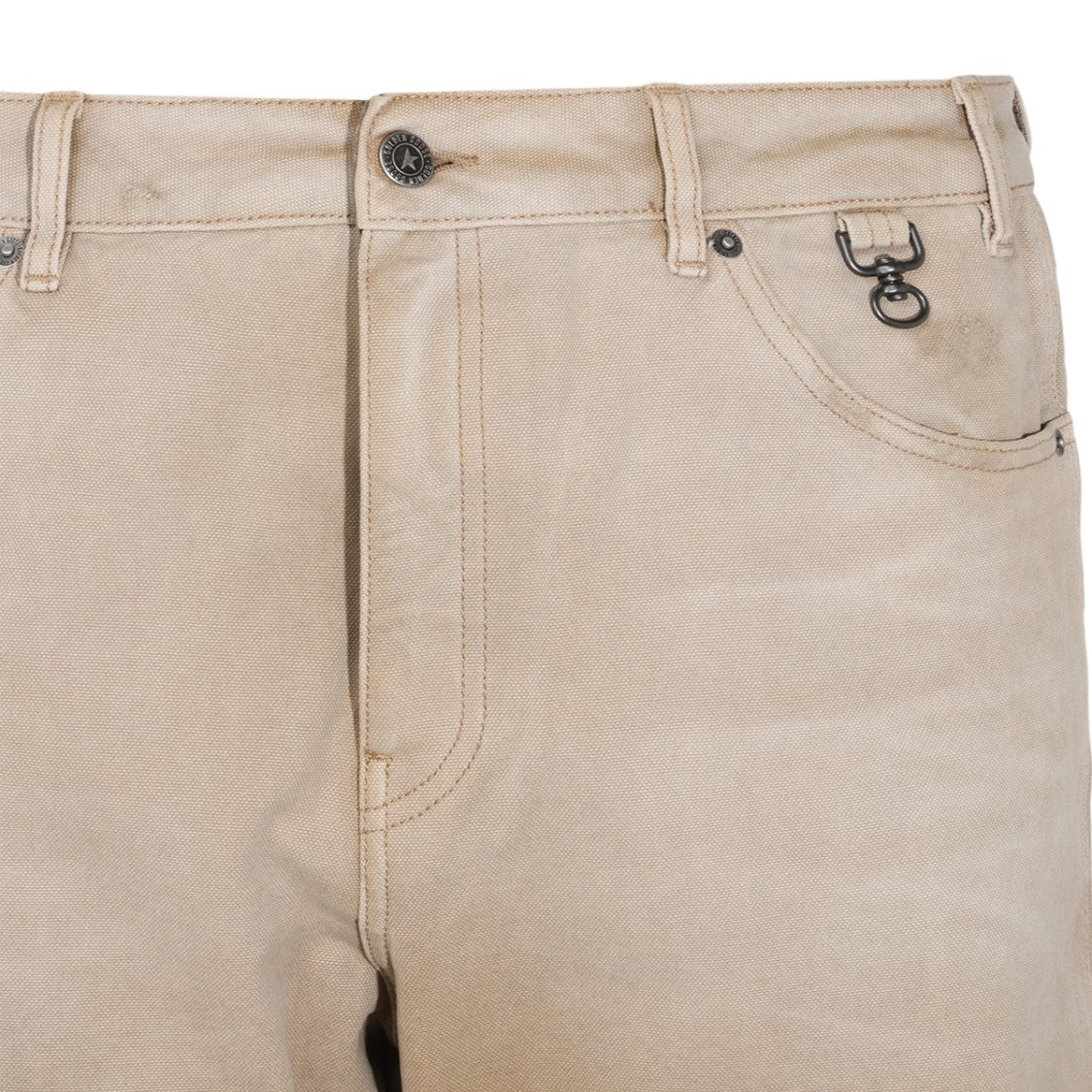 Golden Goose Straight-Leg Trousers With Gradient Design And Plaid Lining