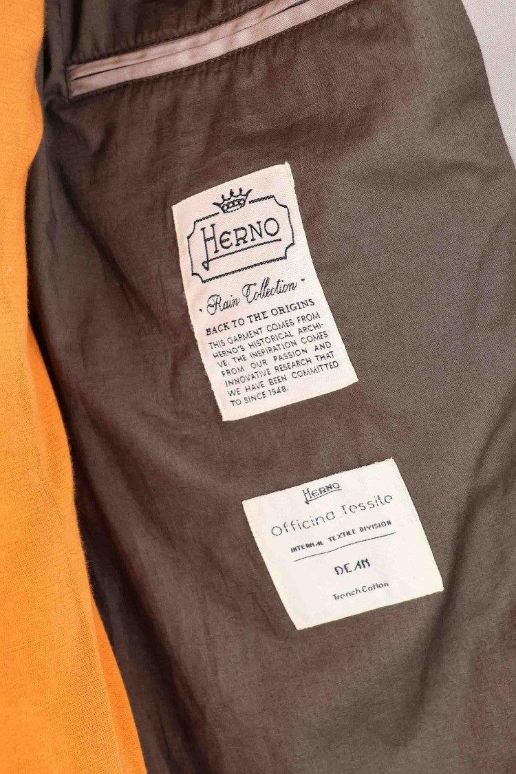 Herno Rain Collection Cotton Peacoat
