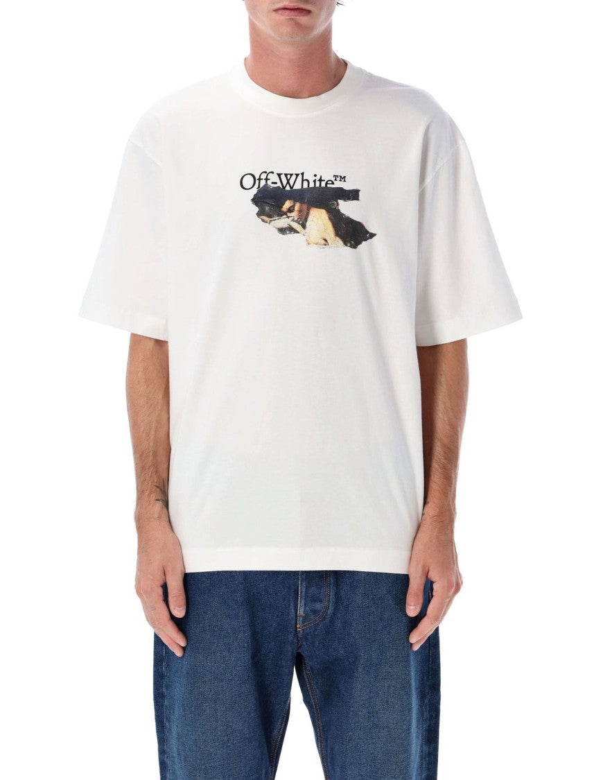 Off-White "Paint Arrow" T-Shirt – White