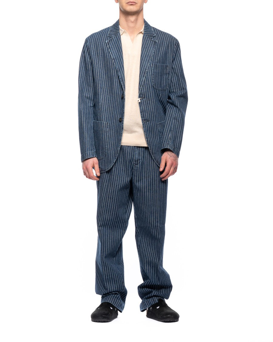 East Harbour Surplus Cotton Blazer With V-Neck