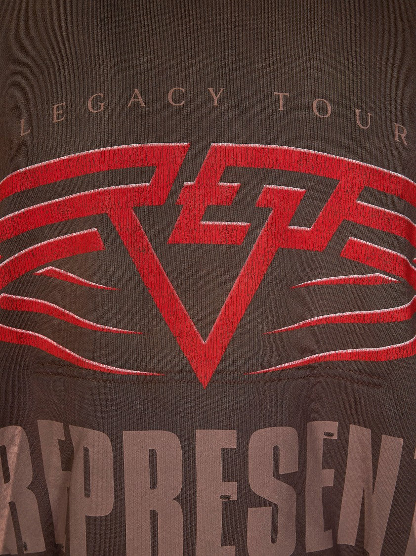 Represent Cropped Silhouette Legacy Tour Hoodie
