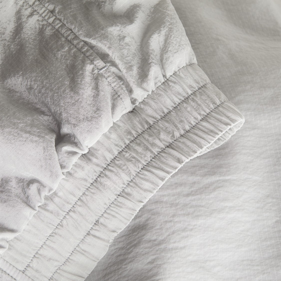 Calvin Klein Light Grey Minimalist Jacket Hood Zipper