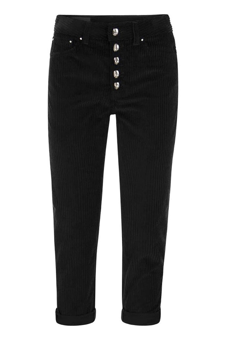 Dondup Cropped Black Jeans