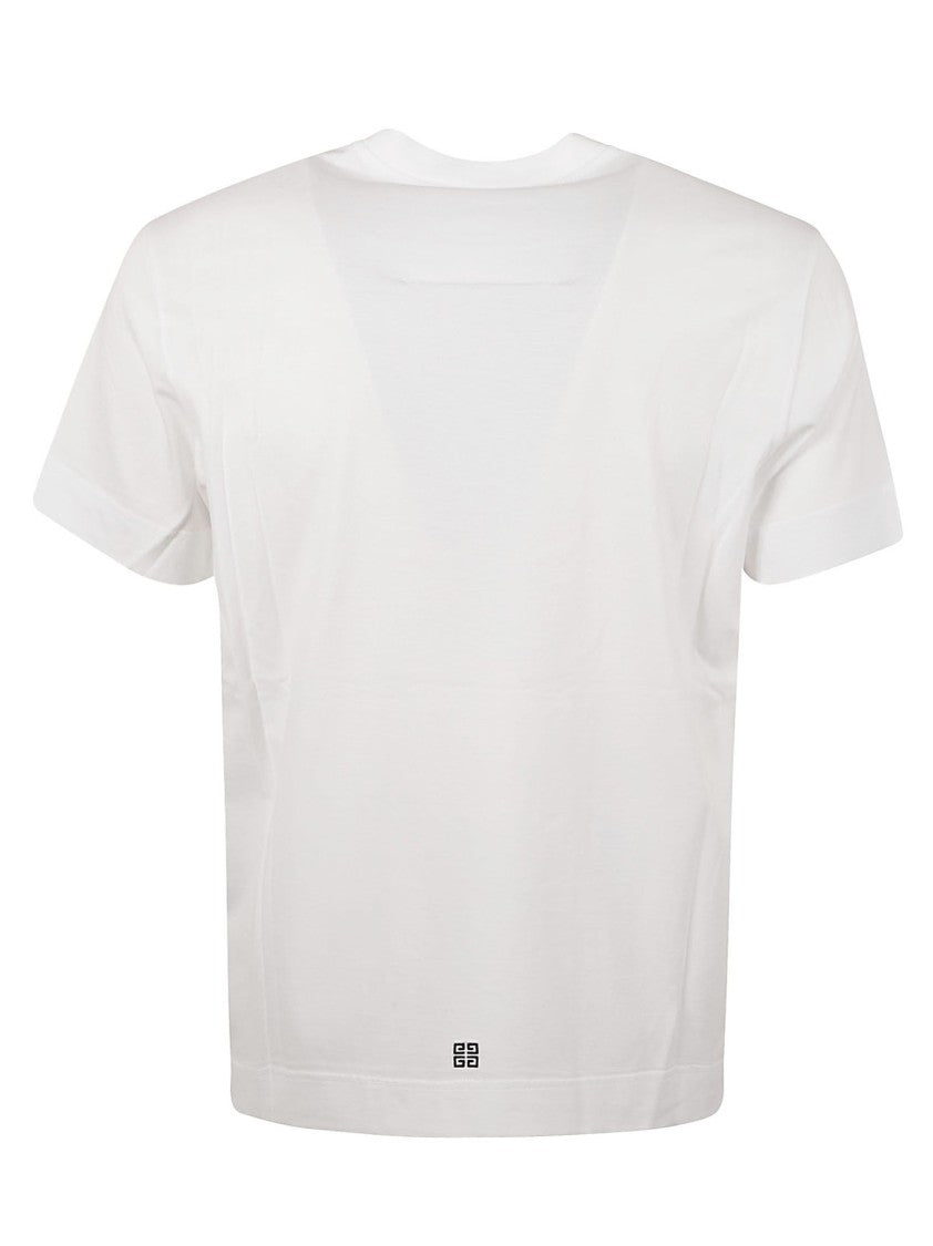 Givenchy Round Neck White T-Shirt