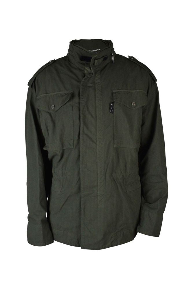 Off-White Military Green Zippered Jacket