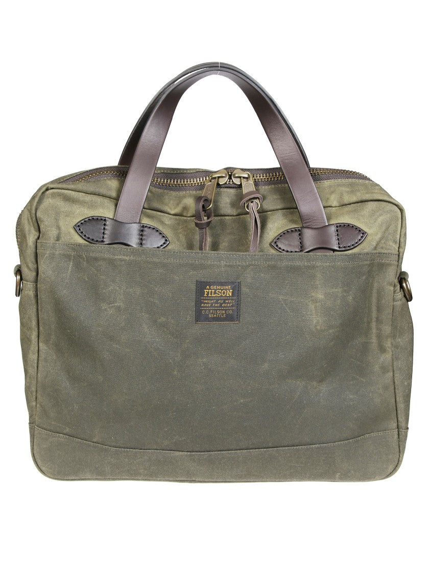 Filson Structured Tote Bag With Minimalist Design
