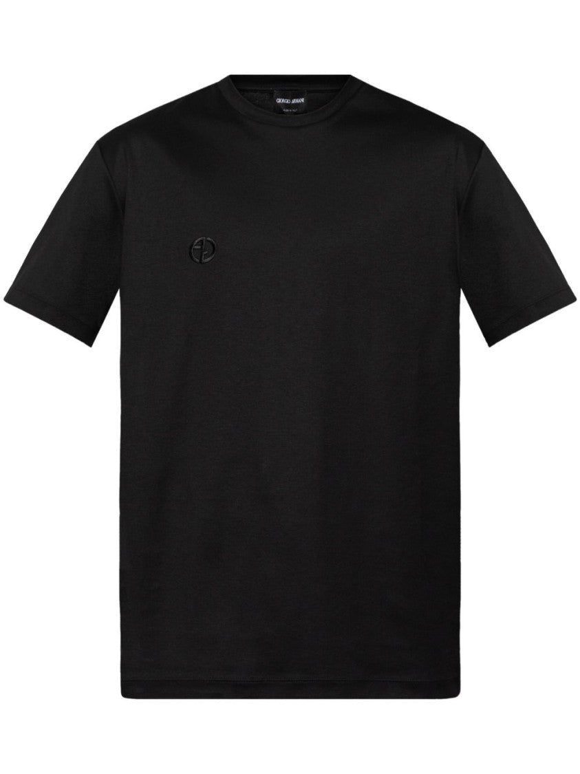 Giorgio Armani Classic Black Short-Sleeve T-Shirt