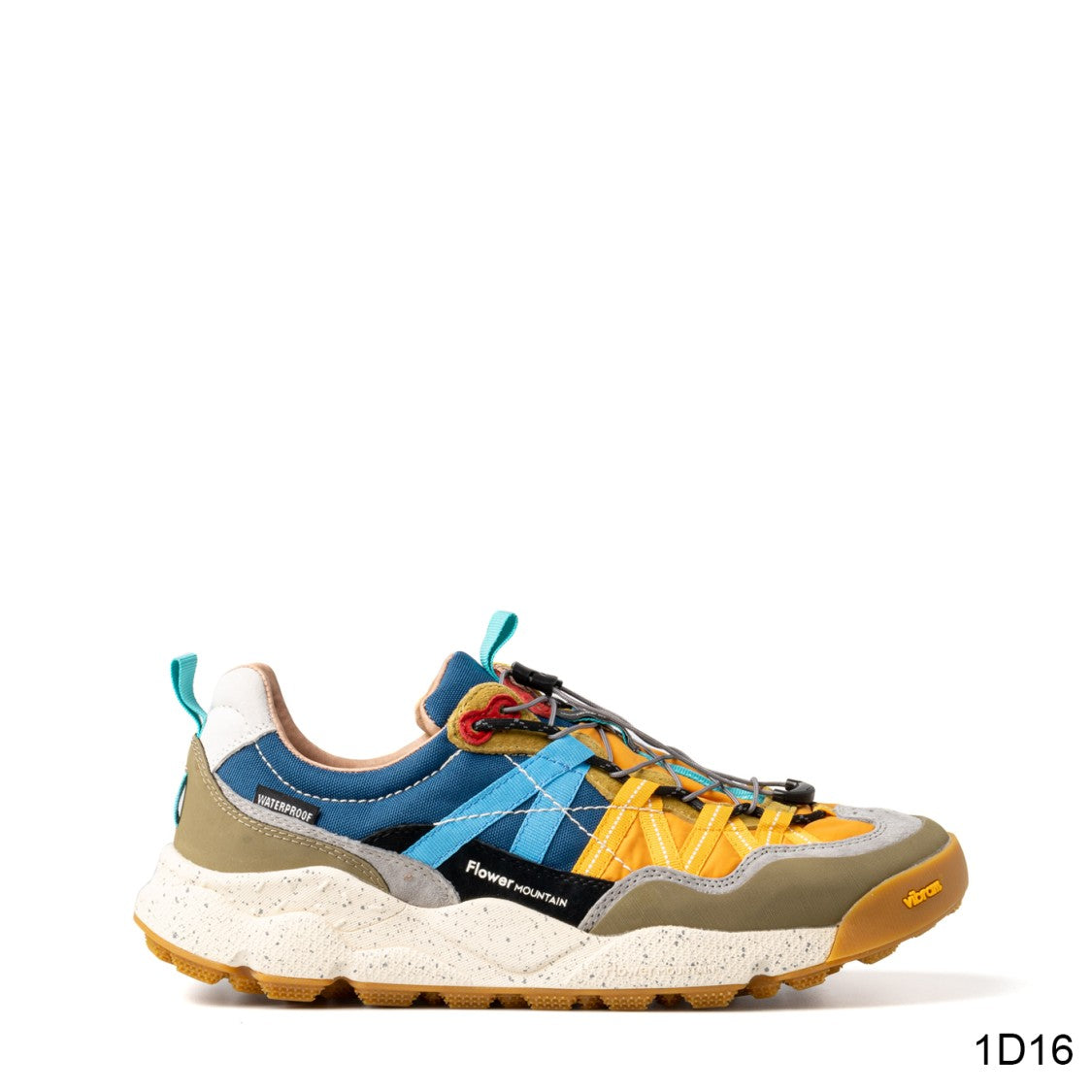 Flower Mountain Iwano 2 Uni Military/ Orange/ Azure Sneakers