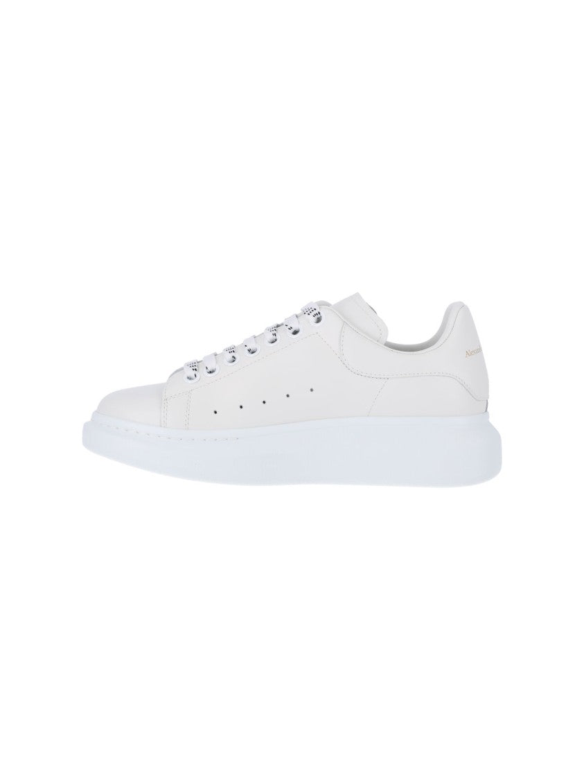 Alexander Mcqueen Platform Sneakers With Rounded Toe