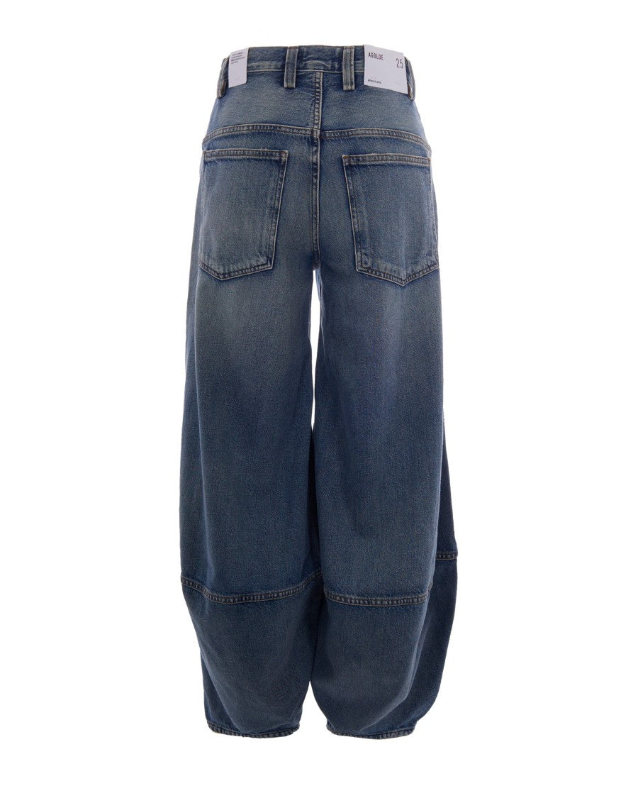 Agolde Avnu Lantern Relaxed Cotton Jeans