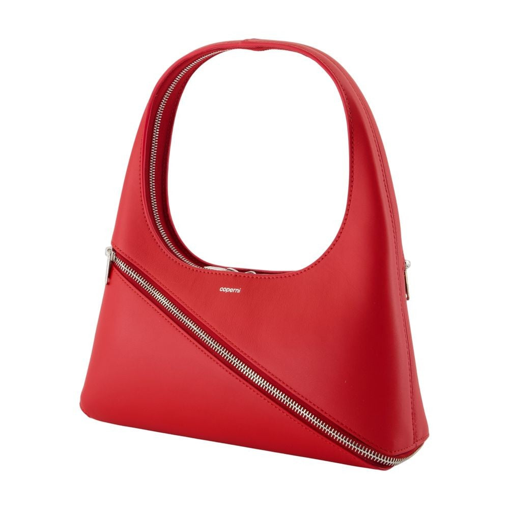 Coperni Zip Handbag - Leather - Red