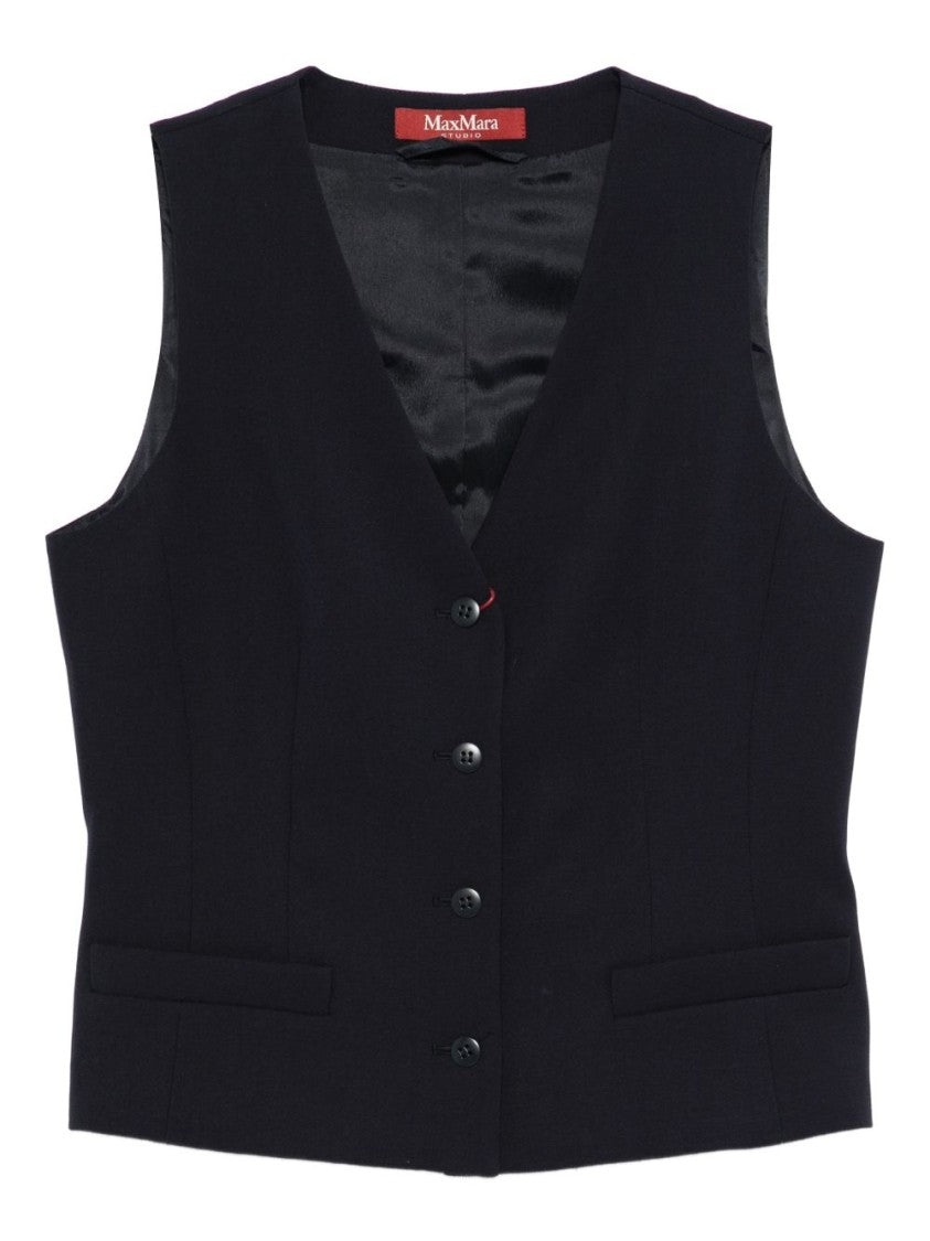 Max Mara Single-Breasted Wool Jacket