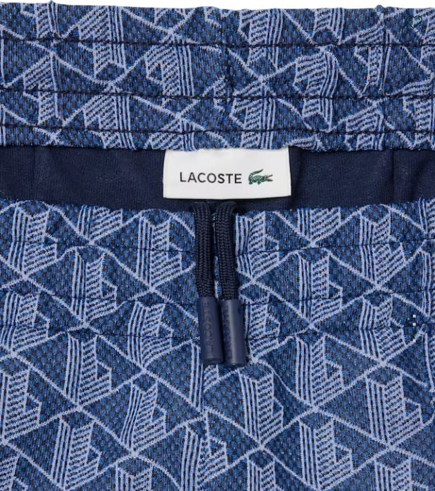 Lacoste Color-Blocked Organic Cotton Flared Pants