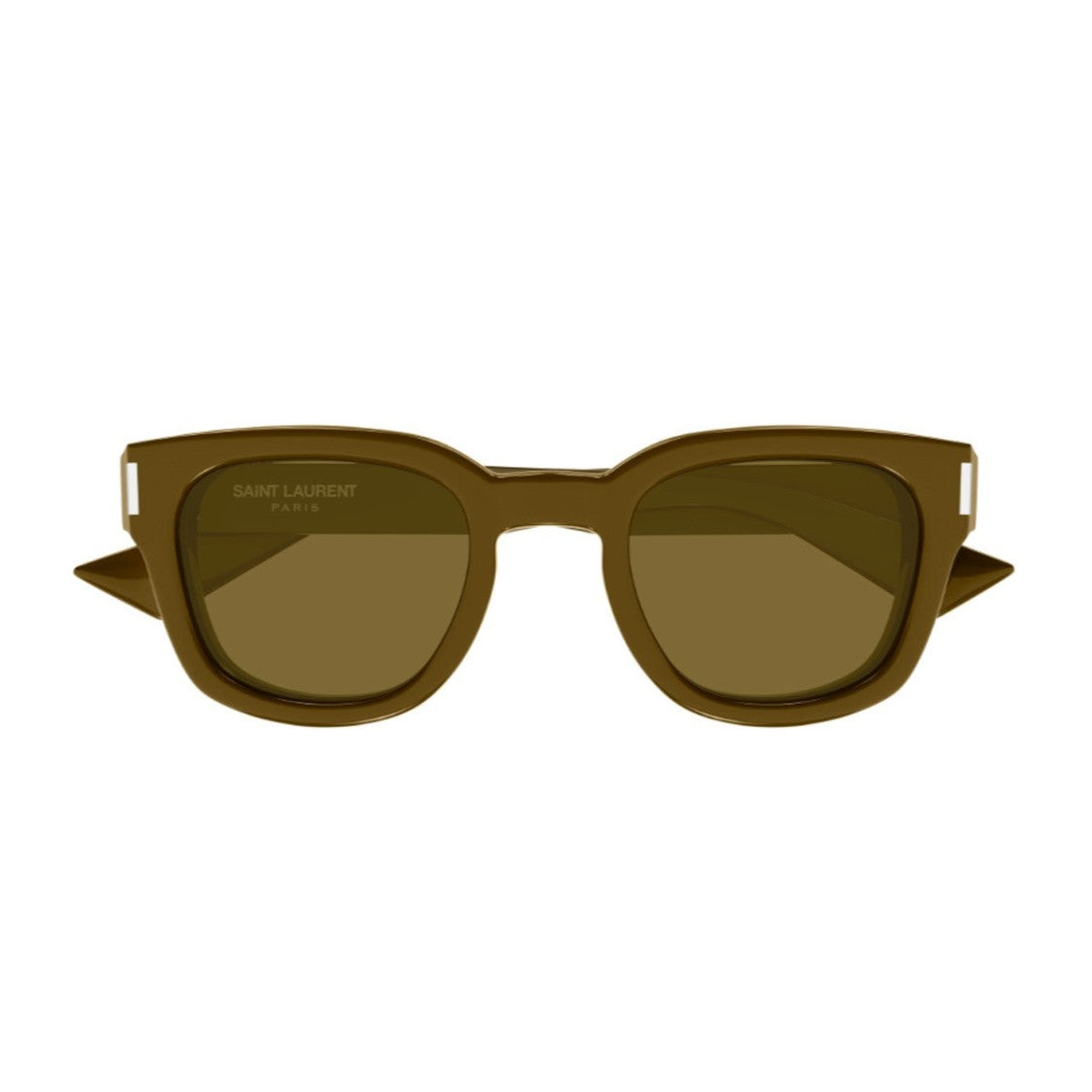 Saint Laurent Brown Sl 838 Corner Angle Recycled Acetate Phantos Sunglasses