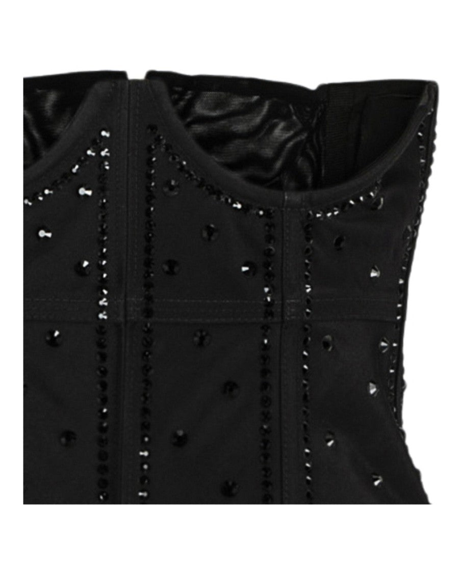 Gucci Sequin Embroidered Corset Top