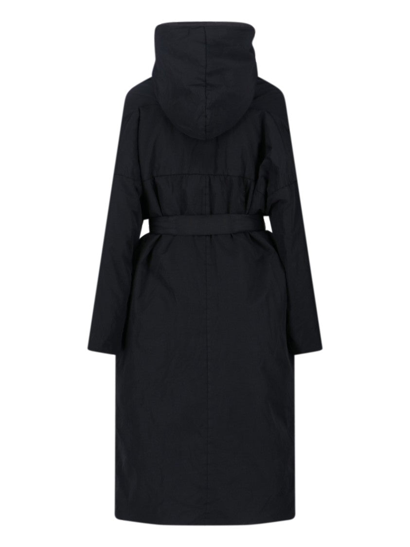 Kimono Rain Reversible Coat – Black