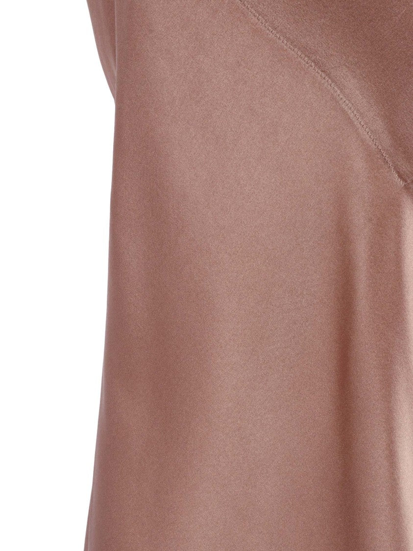 Forte Forte Shiny Stretch Silk Satin Slip Tank Top