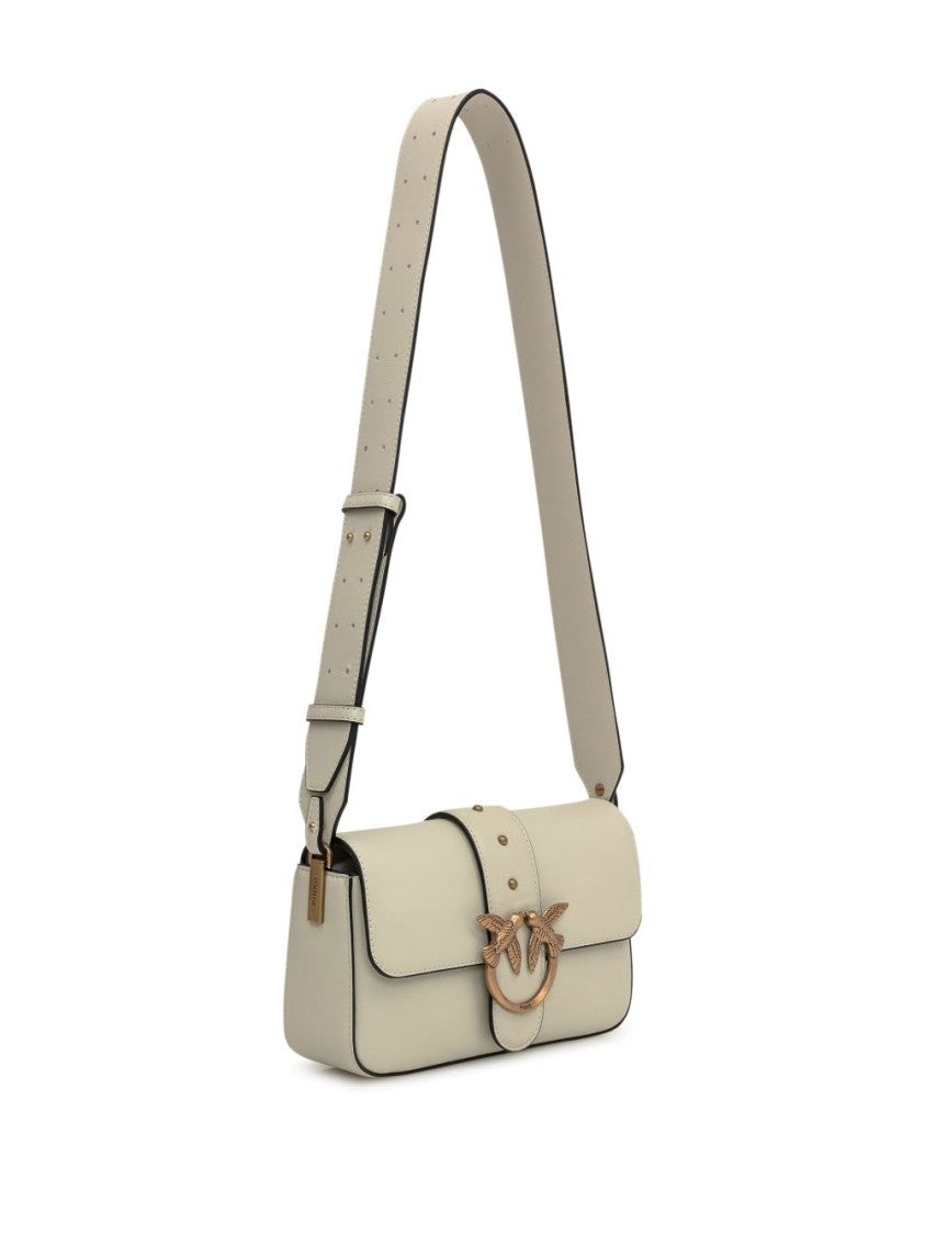 Pinko Foldover Top Shoulder Bag