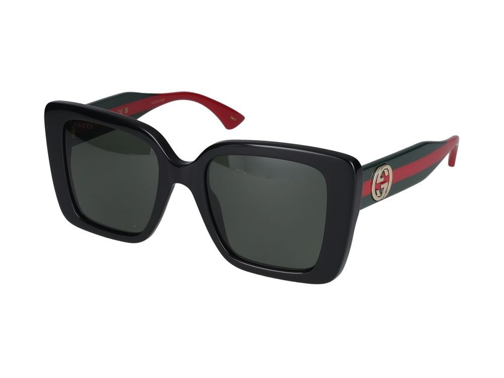 Gucci Sunglasses Gg1861s 001 Black Green Grey 53/20/145