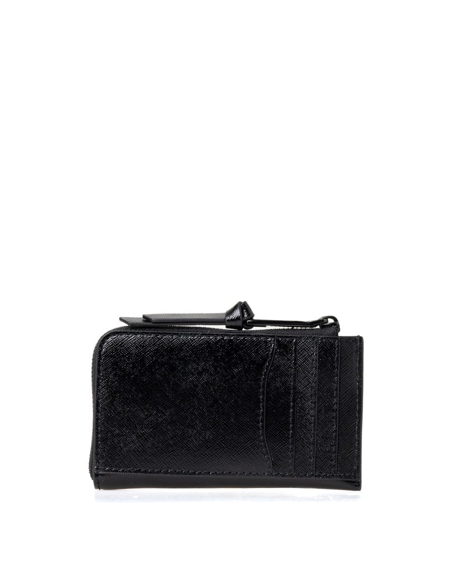 Marc Jacobs Rectangular Black Saffiano Leather Wallet