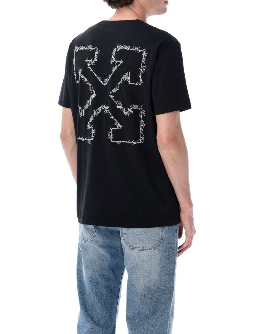 Off-White Script Arrow Slim Fit Tee