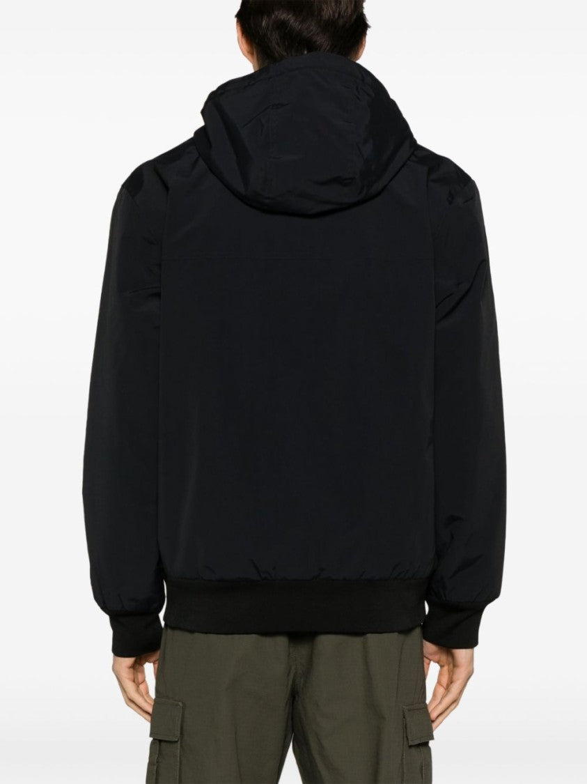 Carhartt Wip Black Hooded Minimalist Jacket