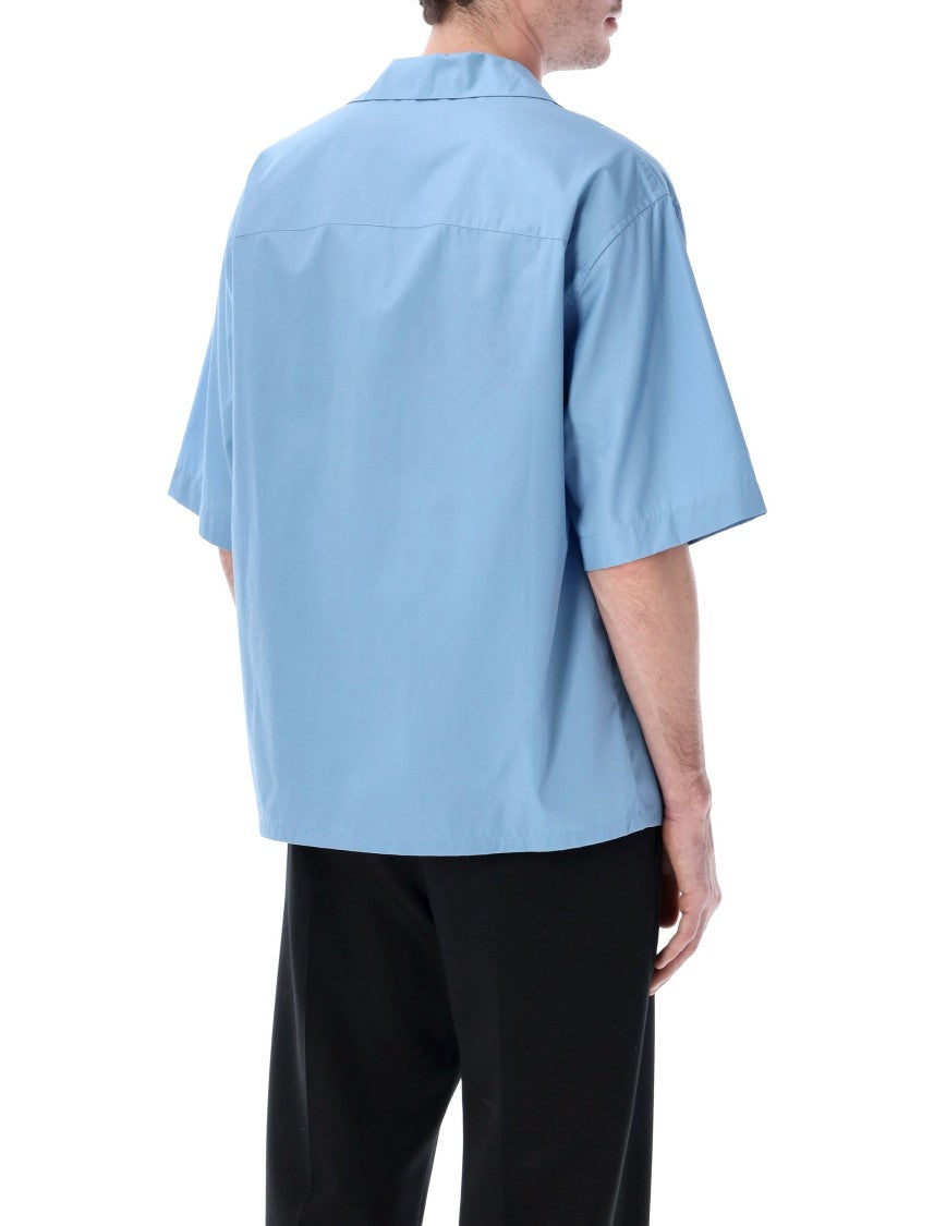 Marni Double Organic Cotton Poplin Bowling Shirt