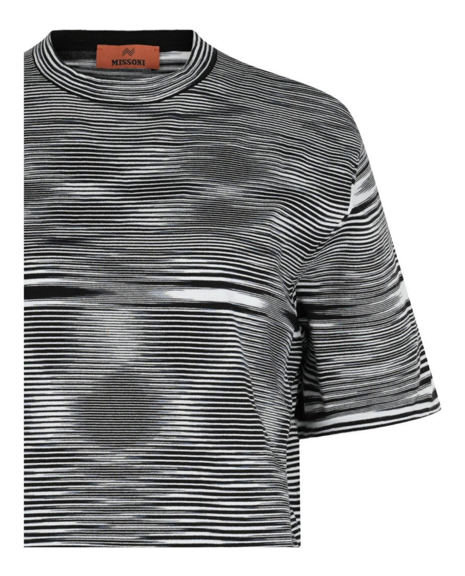 M Missoni Abstract Striped T-Shirt