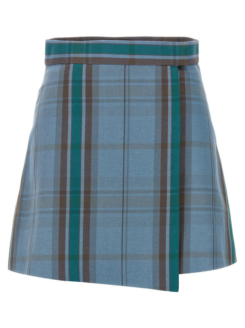 Vivienne Westwood Tartan Print Mini Skirt