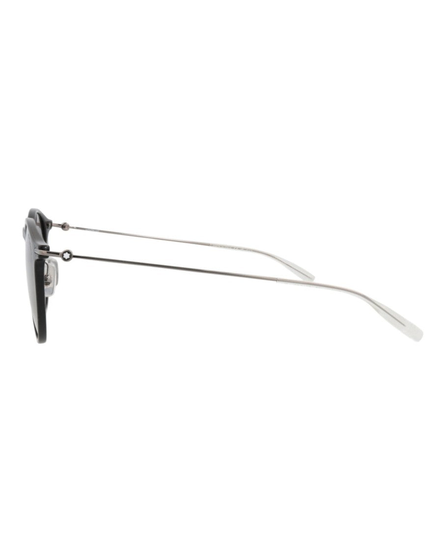 Montblanc Round-Frame Injection Sunglasses