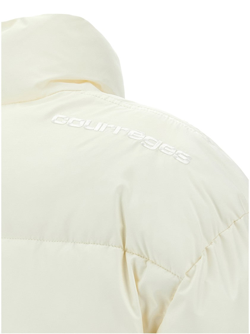 Courrèges 'Ac' Cropped Down Jacket